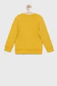 United Colors of Benetton bombažni pulover za otroke rumena