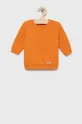 πορτοκαλί Παιδική βαμβακερή μπλούζα United Colors of Benetton Για αγόρια