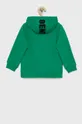 United Colors of Benetton - Παιδική βαμβακερή μπλούζα πράσινο