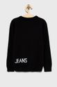 Dětský bavlněný svetr Calvin Klein Jeans černá