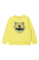 зелёный Детская хлопковая кофта Kenzo Kids Для мальчиков