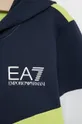 Dječja pamučna dukserica EA7 Emporio Armani  Temeljni materijal: 100% Pamuk Manžeta: 95% Pamuk, 5% Elastan