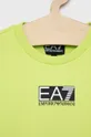 EA7 Emporio Armani bluza bawełniana dziecięca 3LBM69.BJ05Z Materiał zasadniczy: 100 % Bawełna, Ściągacz: 95 % Bawełna, 5 % Elastan