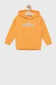 oranžna Tom Tailor bombažni pulover za otroke Fantovski