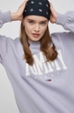 ljubičasta Dukserica Tommy Jeans