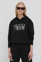 Hugo - Pamučna majica crna