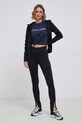 Mikina Calvin Klein K20K203430.PPYY čierna SS22