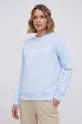 блакитний Бавовняна кофта Calvin Klein Жіночий