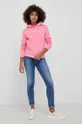 Calvin Klein Jeans Bluza bawełniana J20J217744.PPYY fioletowy