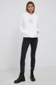 Calvin Klein Jeans Bluza bawełniana J20J217784.PPYY biały