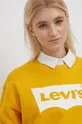 κίτρινο Βαμβακερή μπλούζα Levi's
