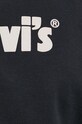 Βαμβακερή μπλούζα Levi's 18686.0056 μαύρο