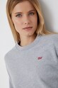 Bavlněná mikina Levi's šedá 24688.0037