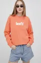 πορτοκαλί Βαμβακερή μπλούζα Levi's