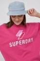 różowy Superdry bluza