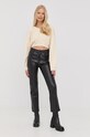 Young Poets Society felpa in cotone 106932 beige SS22