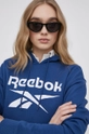 modrá Reebok - Mikina HB2292