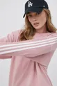 розовый Кофта adidas Женский