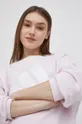 ροζ Βαμβακερή μπλούζα adidas Performance