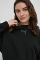μαύρο Βαμβακερή μπλούζα Puma