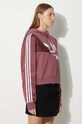 adidas Originals cotton sweatshirt maroon HC7035