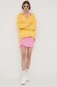 Femi Stories bluza bawełniana Felicia FELICIA.JYLW żółty SS22