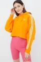 Mikina adidas Originals Adicolor oranžová