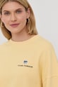 Bavlněná mikina Chiara Ferragni žlutá 72CBIT06