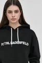 czarny Karl Lagerfeld bluza 220W1880