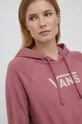 violet pink Vans cotton sweatshirt