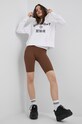 Bavlnená mikina Superdry W2011398A.01C biela SS22