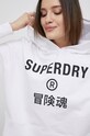 Bavlnená mikina Superdry biela W2011398A.01C