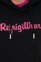 RefrigiWear hanorac de bumbac R05200.FH9122 negru