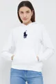 biały Polo Ralph Lauren bluza bawełniana 211863430001