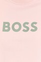 BOSS bluza bawełniana 50468357 różowy