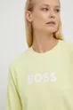 zielony BOSS bluza bawełniana