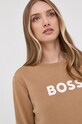 BOSS hanorac de bumbac bej 50468357