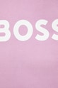 Хлопковая кофта BOSS 50468367 розовый