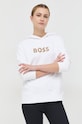 BOSS hanorac de bumbac alb 50468367