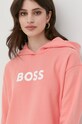 Бавовняна кофта BOSS помаранчевий 50468367