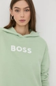 zielony BOSS bluza bawełniana 50468367