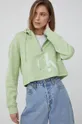 zielony Calvin Klein Jeans bluza bawełniana J20J218171.PPYY