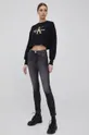 Calvin Klein Jeans bluza bawełniana J20J218751.PPYY czarny