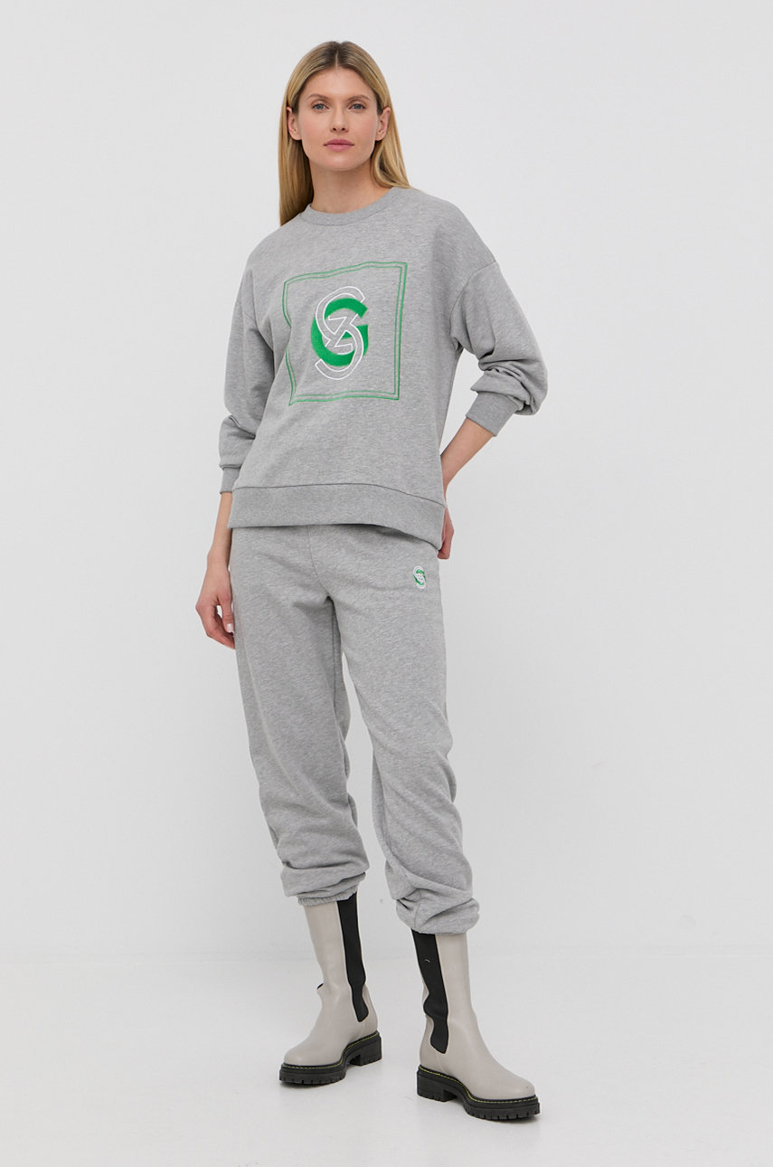 Gestuz bluza Tara jasny szary