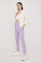 Juicy Couture bluza JCAP176.181 beżowy SS22