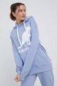 Kangol bluza bawełniana KLEU001.D fioletowy SS22