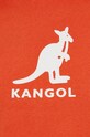 Kangol bluza bawełniana KLEW008 pomarańczowy