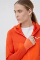 pomarańczowy Salewa bluza sportowa Puez Hybrid