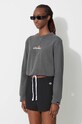 Ellesse bluza bawełniana szary SGM14011