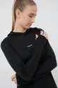 czarny Icebreaker bluza sportowa Cool-Lite